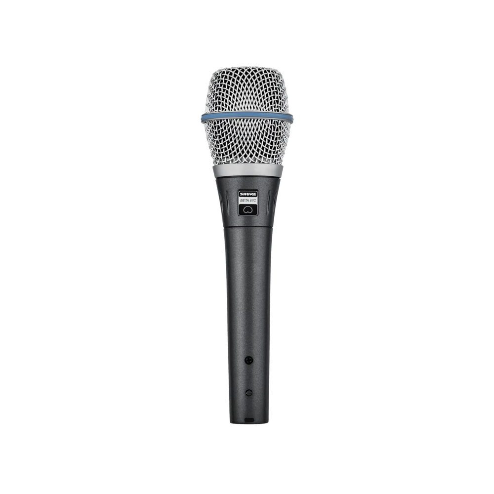 Shure handheld condenser cardioid microphone