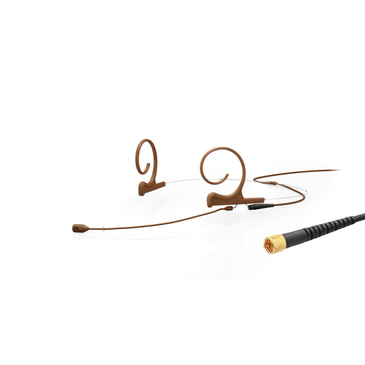DPA 4288 CORE Directional Flex Headset Mic, 100 mm Boom, Brown, MicroDot
