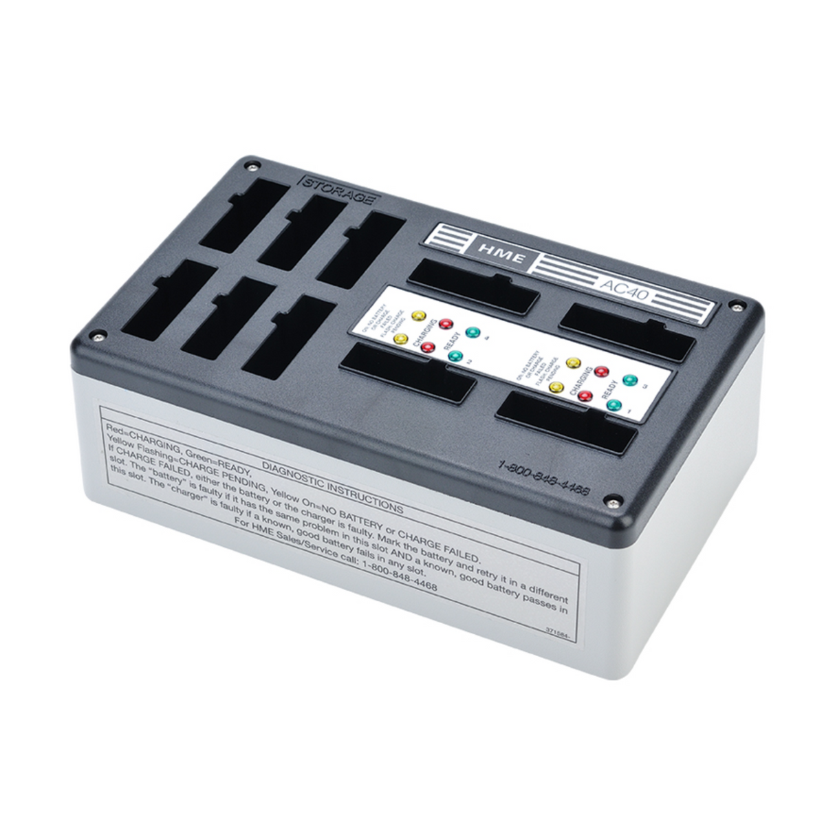 Clear-Com HME AC40A 4-way charger for BAT41