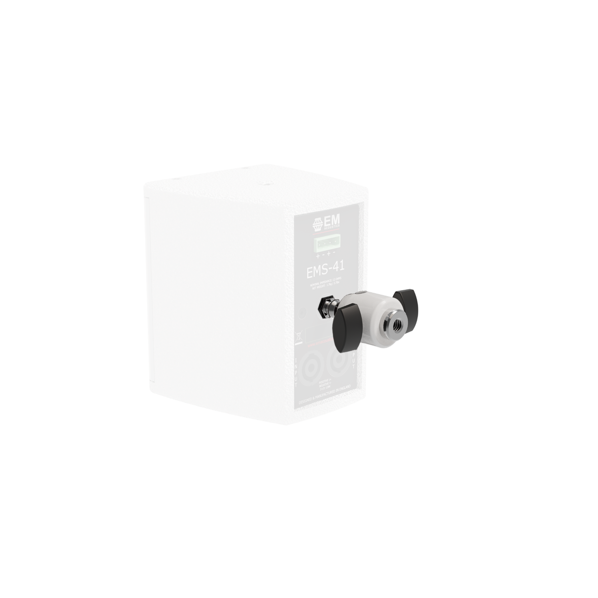 EM Acoustics BM-41 Ball-joint adapter for EMS-41/EMS-51X, white