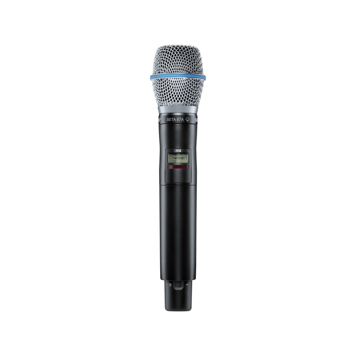 Shure AD2/B87A Axient Handheld Transmitter with BETA87A Capsule (470-636 MHz)