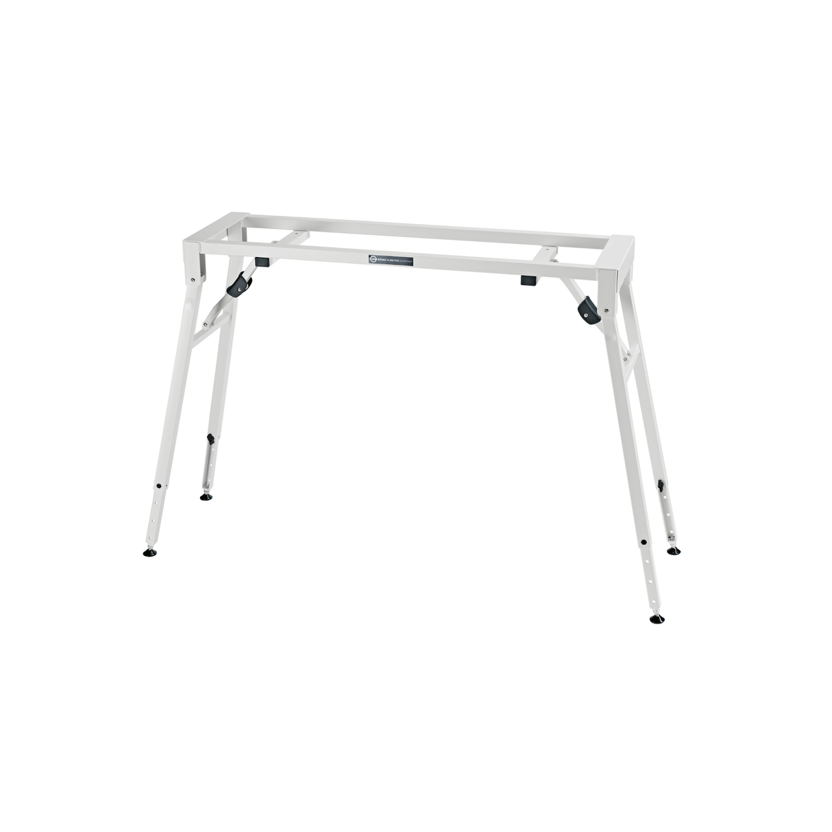 K&M 18953 digital piano stand, pure white