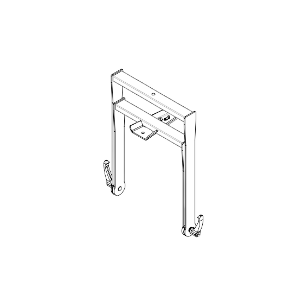 EM Acoustics FC-R12v Vertical flying cradle for R12, White
