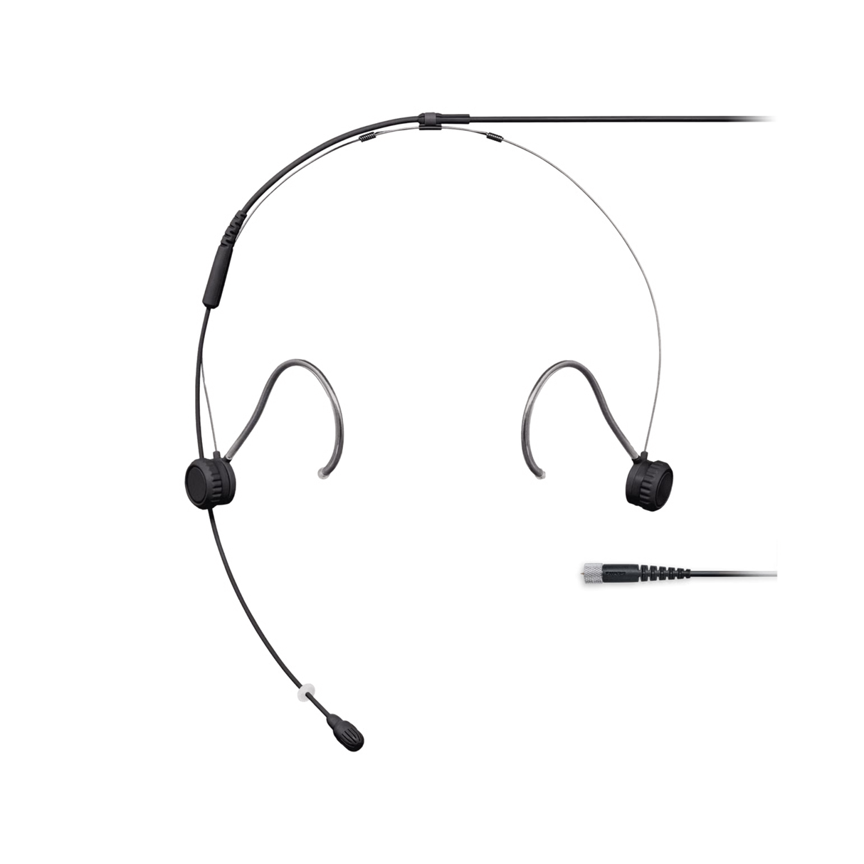 Shure TwinPlex™ TH53 Subminiature Headset Microphone MDOT Black
