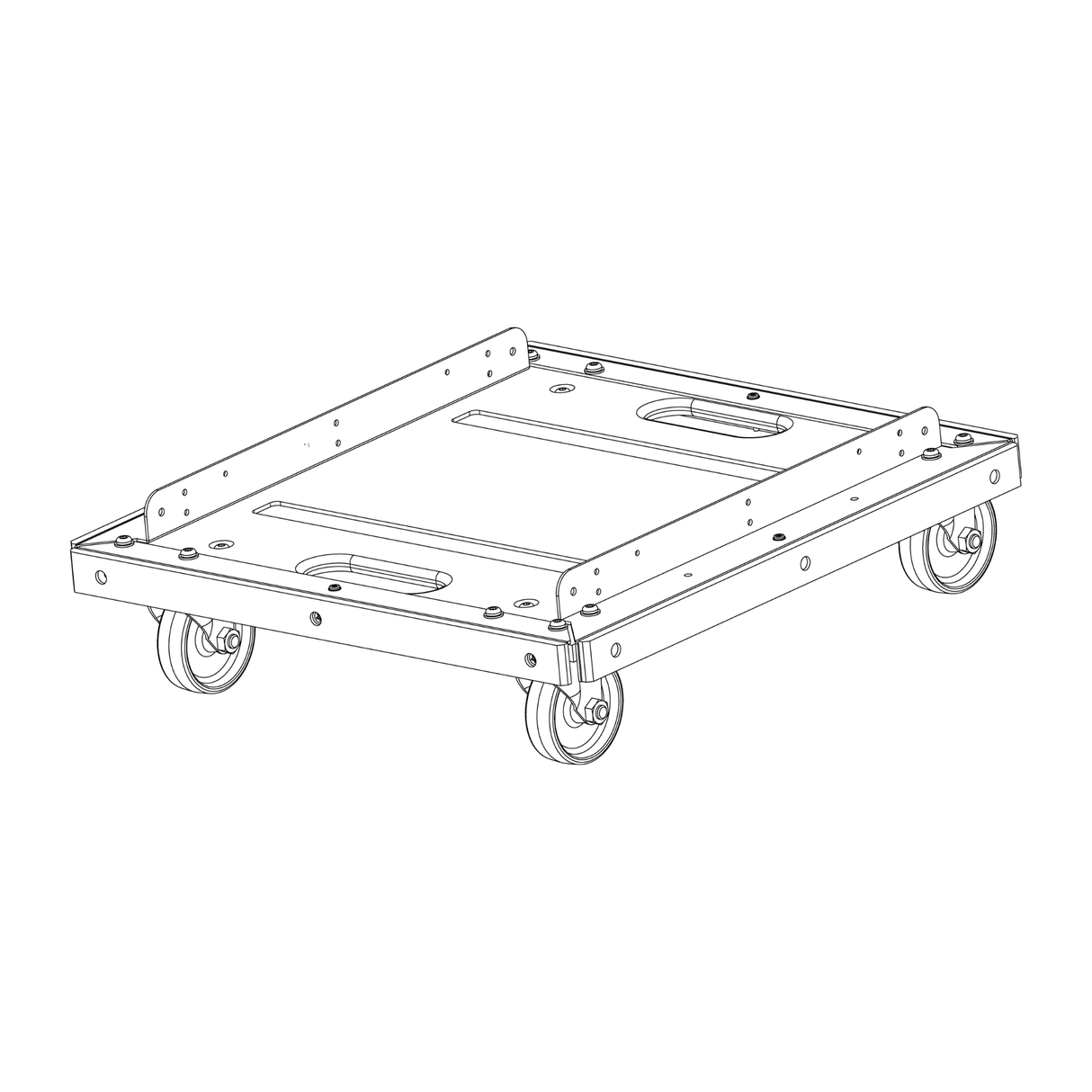 Meyer Sound MCF-750 CASTER FRAME NO RIG KIT