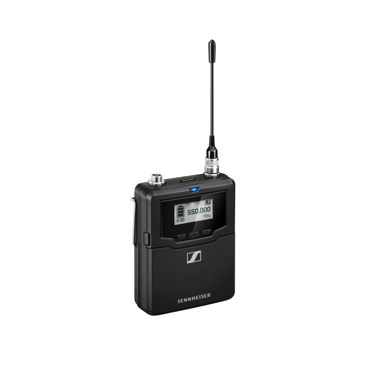 Sennheiser SK 6000 BK A5-A8 Bodypack transmitter, digital, LR mode, 3-pole SE plug, AES 256, black