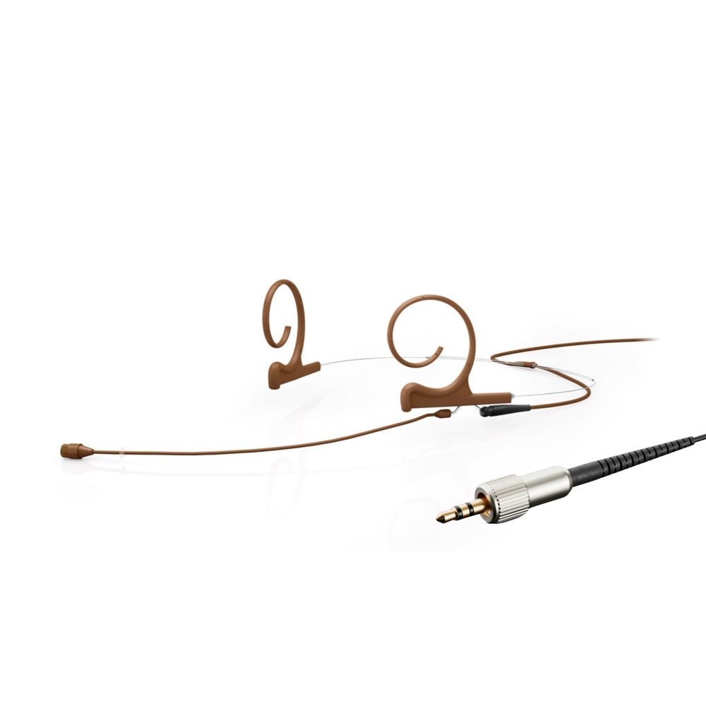 DPA 4266 CORE+ Omni Flex Headset Mic, 110 mm Boom, Brown, Mini-Jack