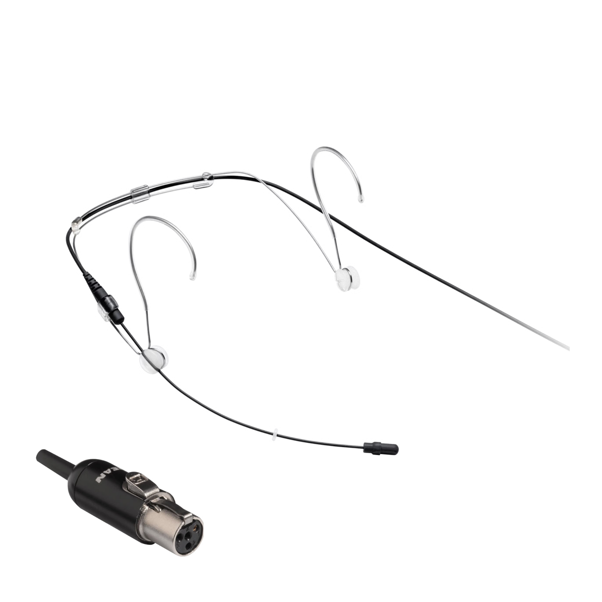 Shure Omnidirectional Condenser Microphone Headset with MTQG connector (Black)
