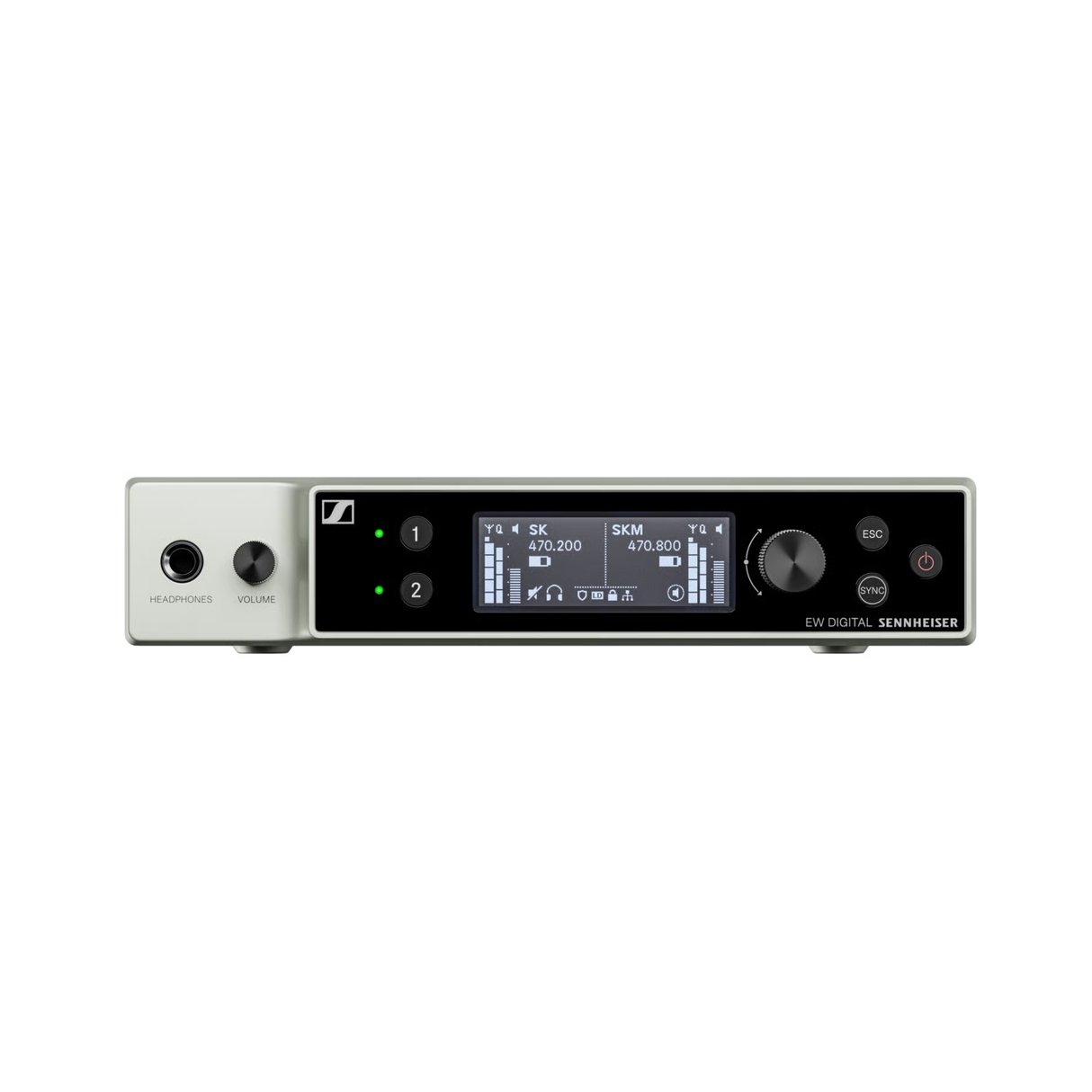 Sennheiser EW-DX EM 2 DANTE (R1-9) 2 channel half-rack (9,5“) Dante® receiver