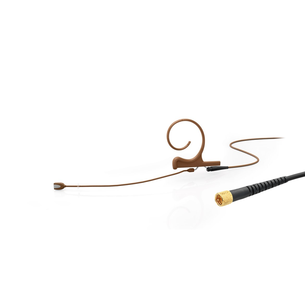 DPA 4166 CORE Omni Flex Headset Mic, 90 mm Boom, Brown, MicroDot