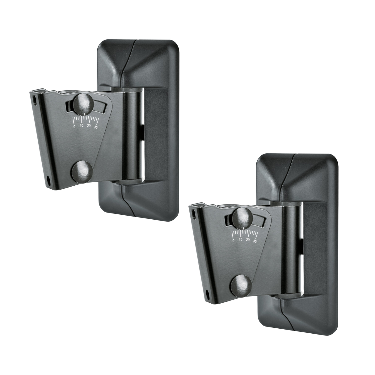 K&M 24472 Speaker wall mount package, black