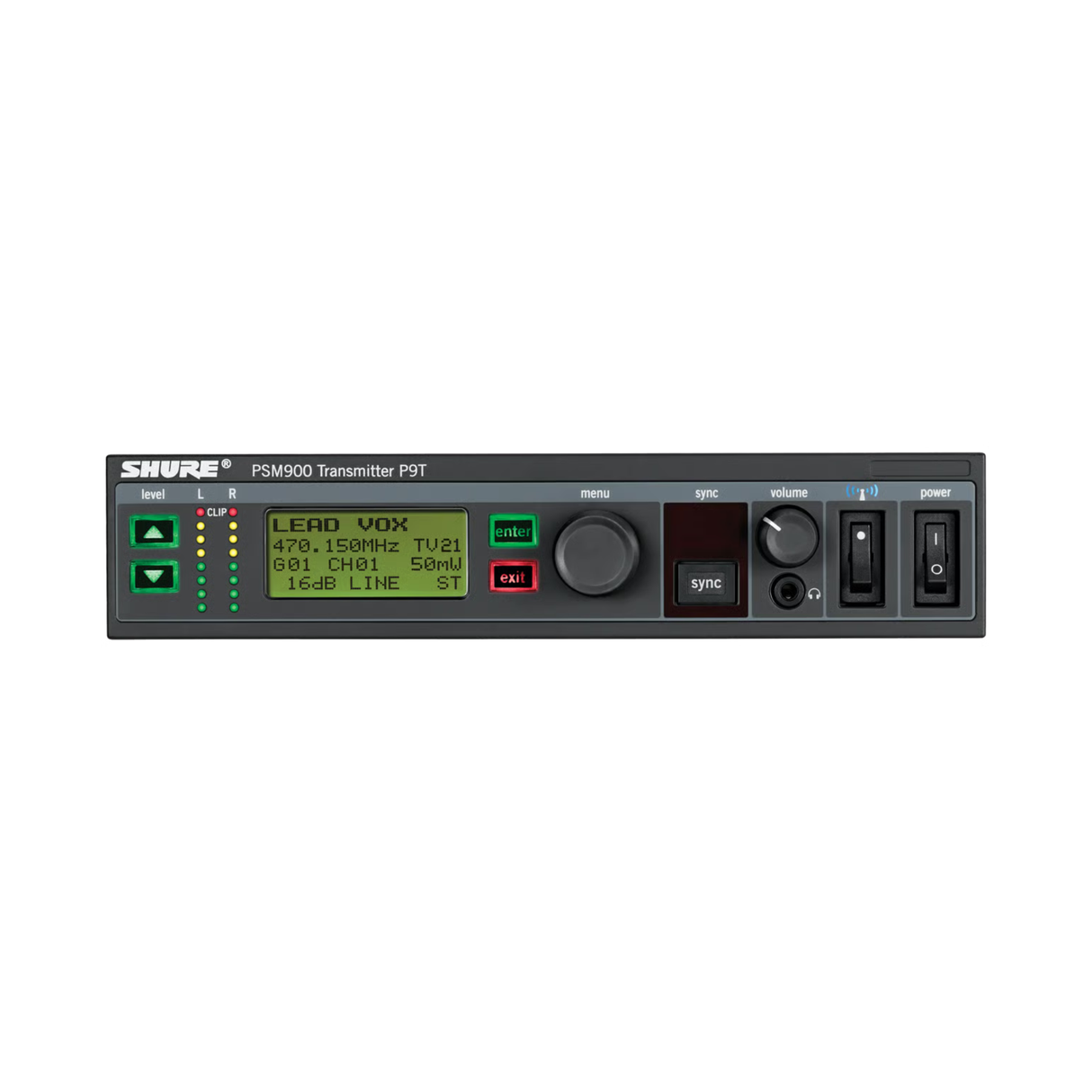 Shure P9TUK=-G7E Wireless Transmitter