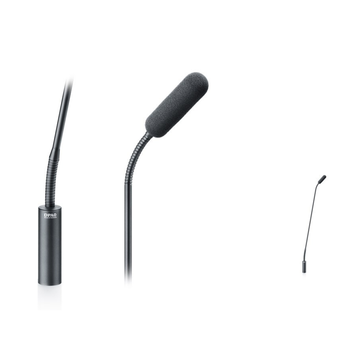DPA 4098 CORE Supercardioid Mic, Black, XLR, 47 cm (18 in) Boom, top and bottom Gooseneck
