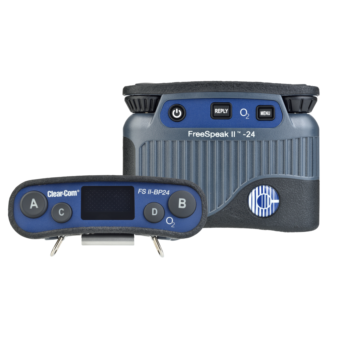 Clear-Com FreeSpeak II O2 Beltpack: 2.4GHz, Europe