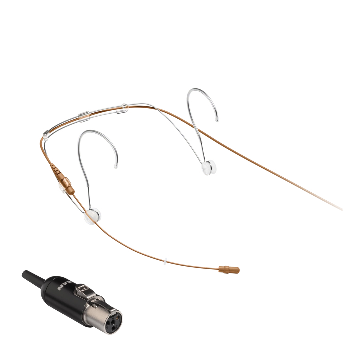 Shure Omnidirectional Condenser Microphone Headset with MTQG connector (Cocoa)