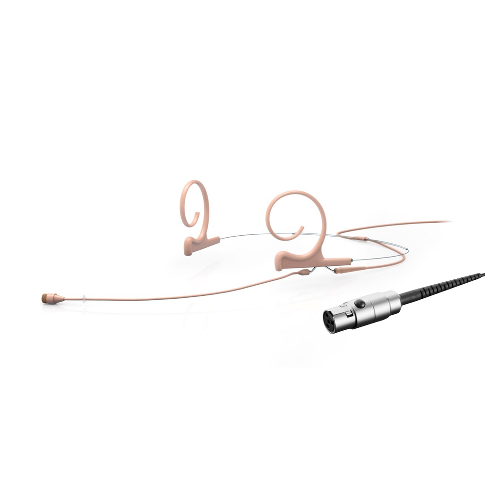 DPA 4266 CORE Omni Flex Headset Mic, 110 mm Boom, Beige, TA4F Mini-XLR