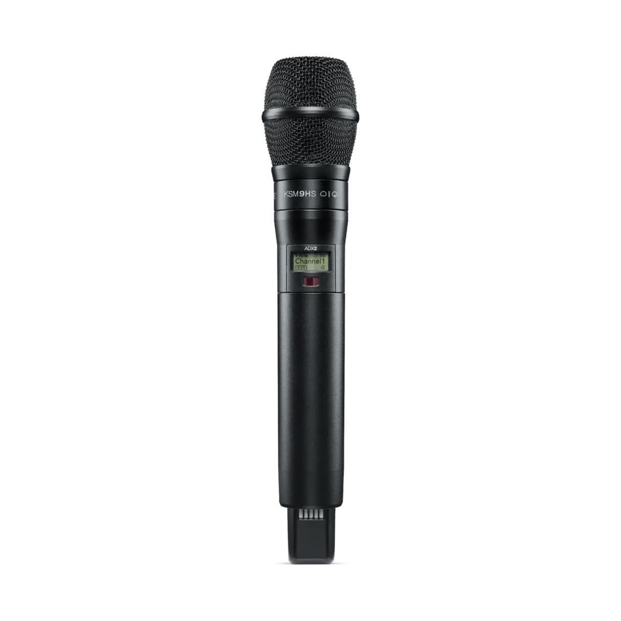 Shure ADX2/K9HS Axient Digital handheld transmitter with KSM9HS capsule (470-636 MHz) (black)