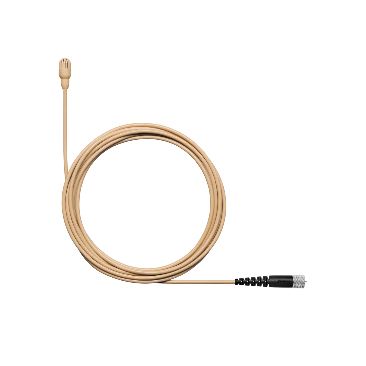 Shure Omnidirectional Condenser Microphone (Low-sens) with 1.6mm cable & MDOT connector (Tan)