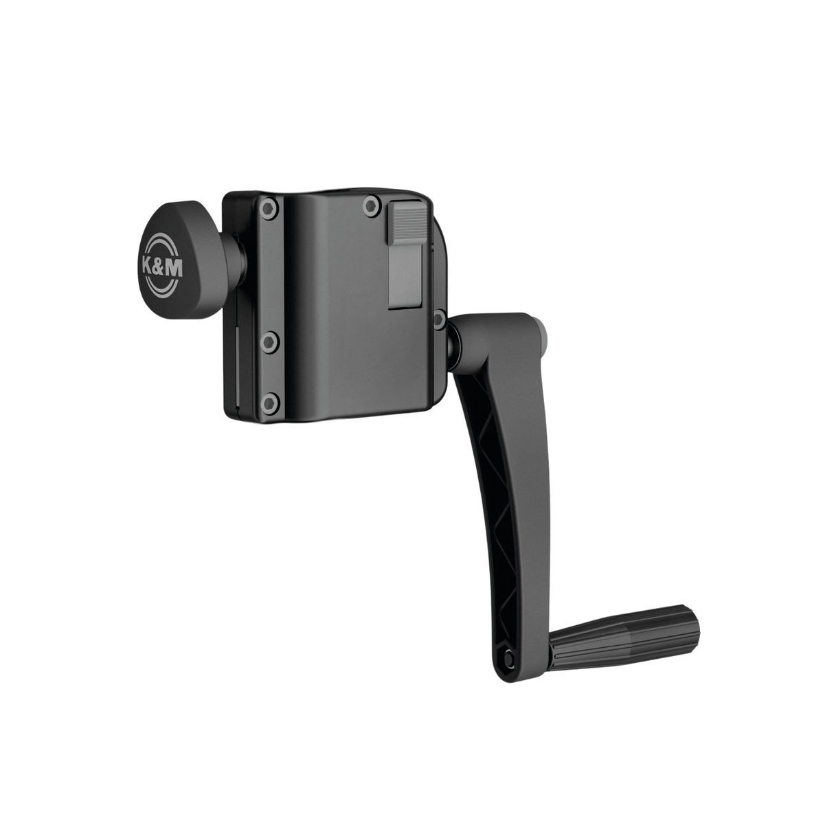 K&M hand crank for 24740, black