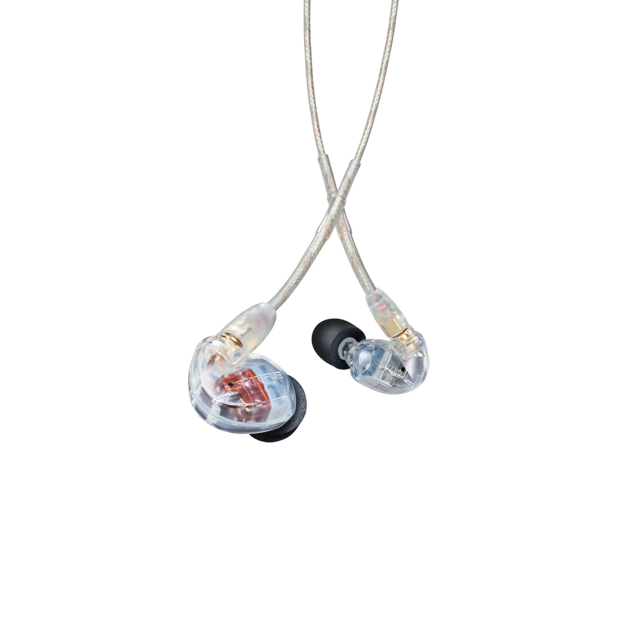 Shure Sound Isolating Earphones with Triple Drivers (Clear)
