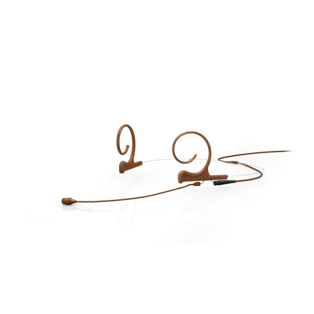 DPA 4266 CORE+ Omni Flex Headset Mic, 90 mm Boom, Brown, MicroLock