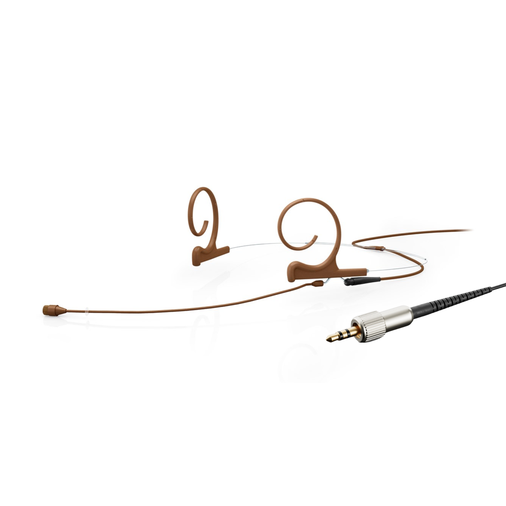 DPA 4266 CORE Omni Flex Headset Mic, 110 mm Boom, Brown, Mini-Jack