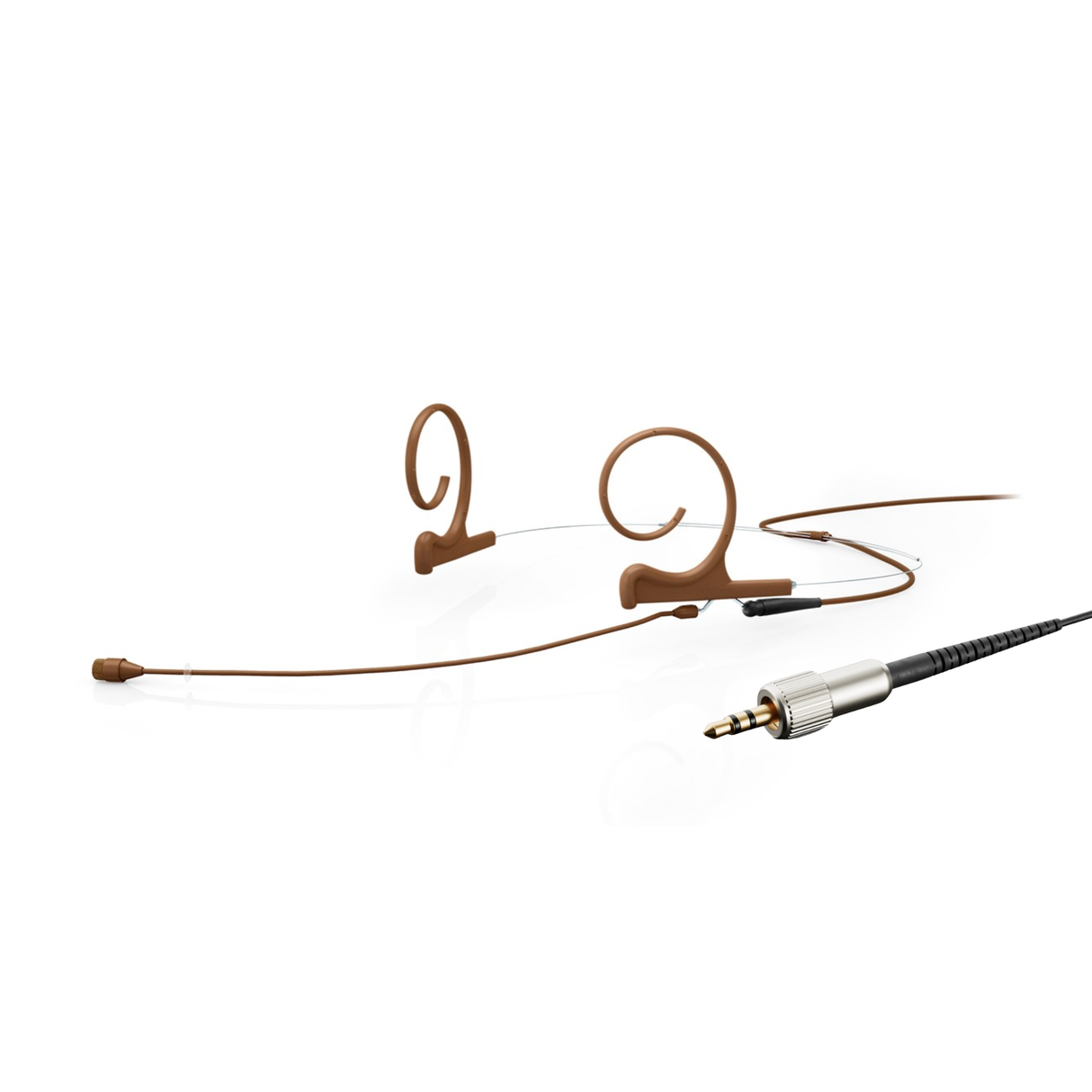 DPA 4266 CORE Omni Flex Headset Mic, 110 mm Boom, Brown, Mini-Jack