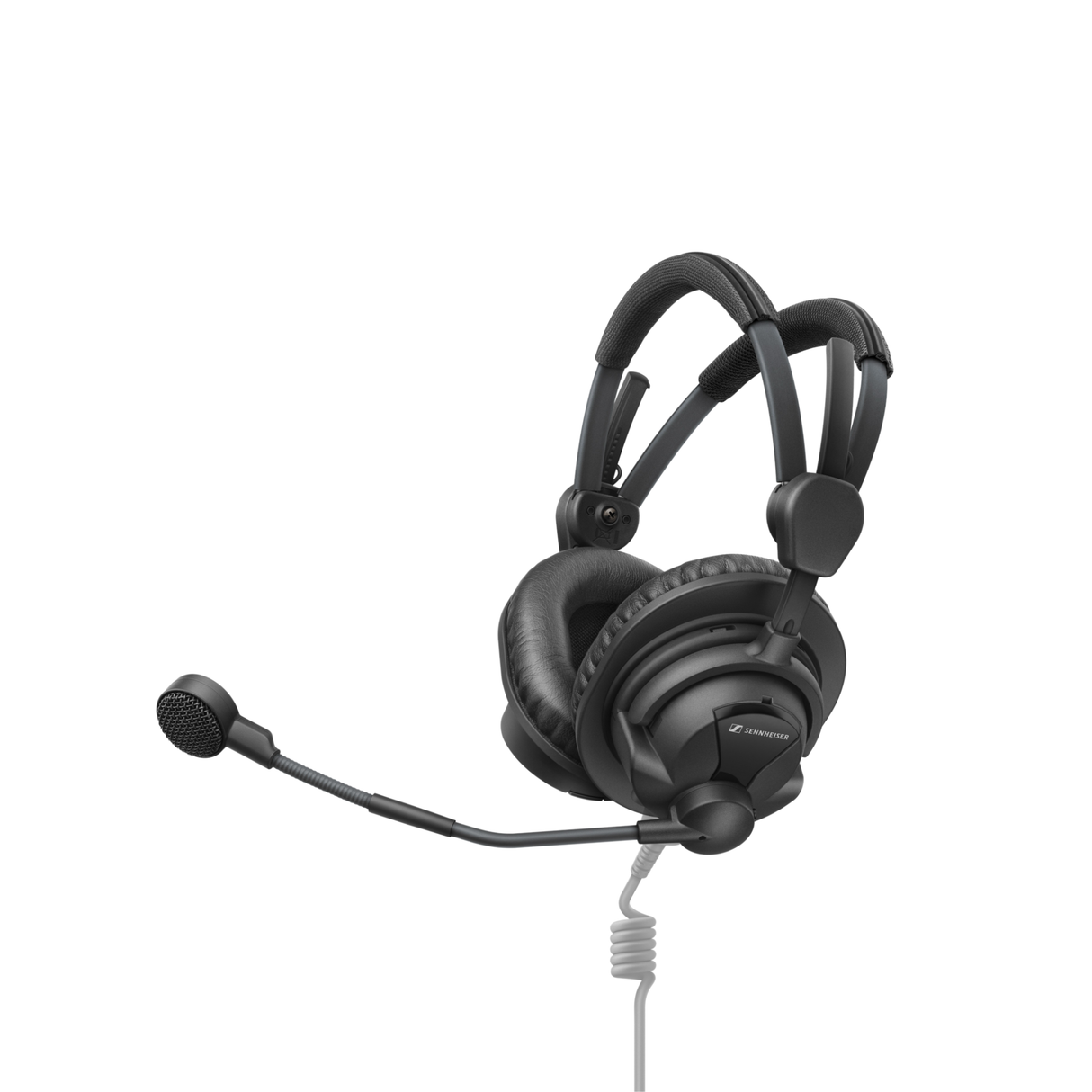 Sennheiser HME 26 Closed on-ear headset for outdoor broadcast application, ActiveGard© limiting