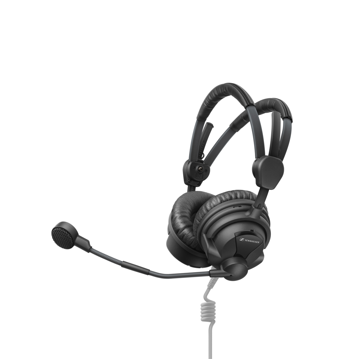 Sennheiser HMD 26 Closed on-ear headset for outdoor broadcast application, ActiveGard© limiting
