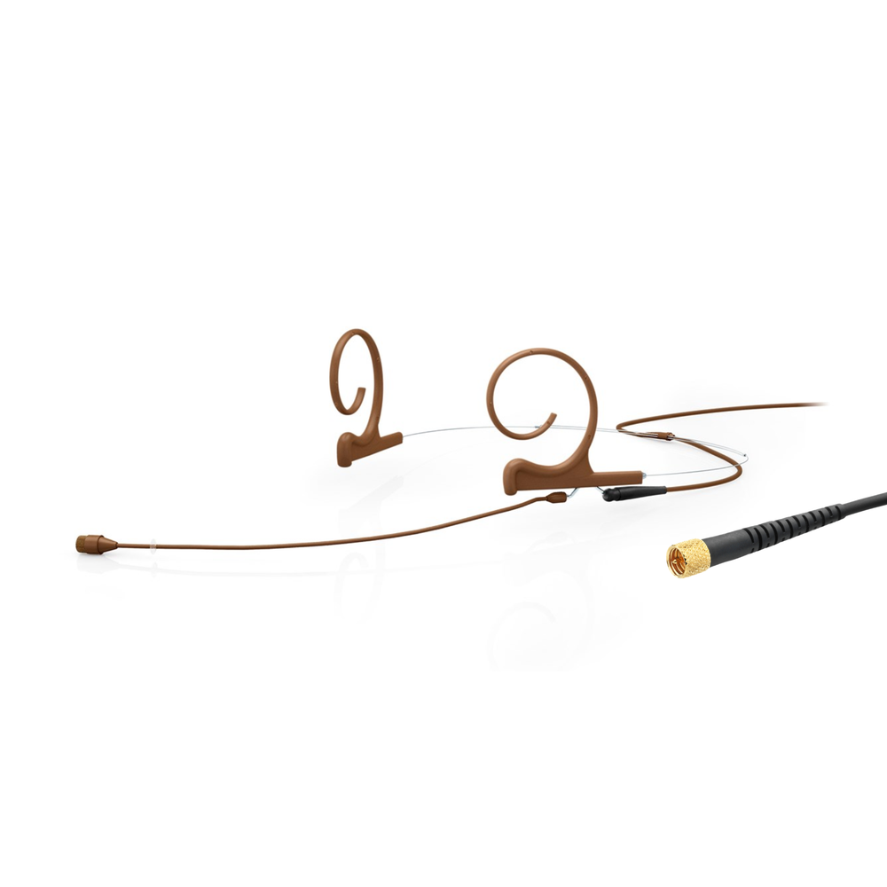 DPA 4266 CORE Omni Flex Headset Mic, 110 mm Boom, Brown, MicroDot