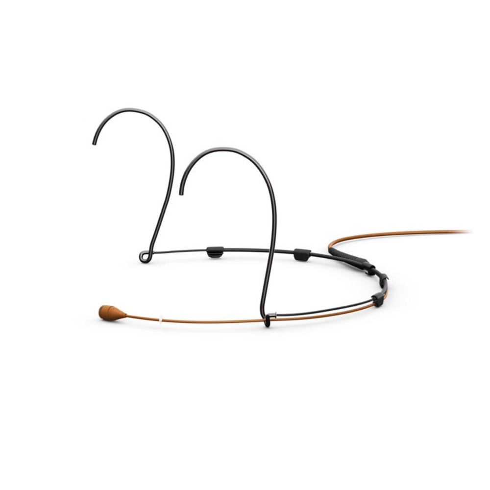 DPA 4066 CORE+ Omni Headset Mic, Brown, MicroLock, Small