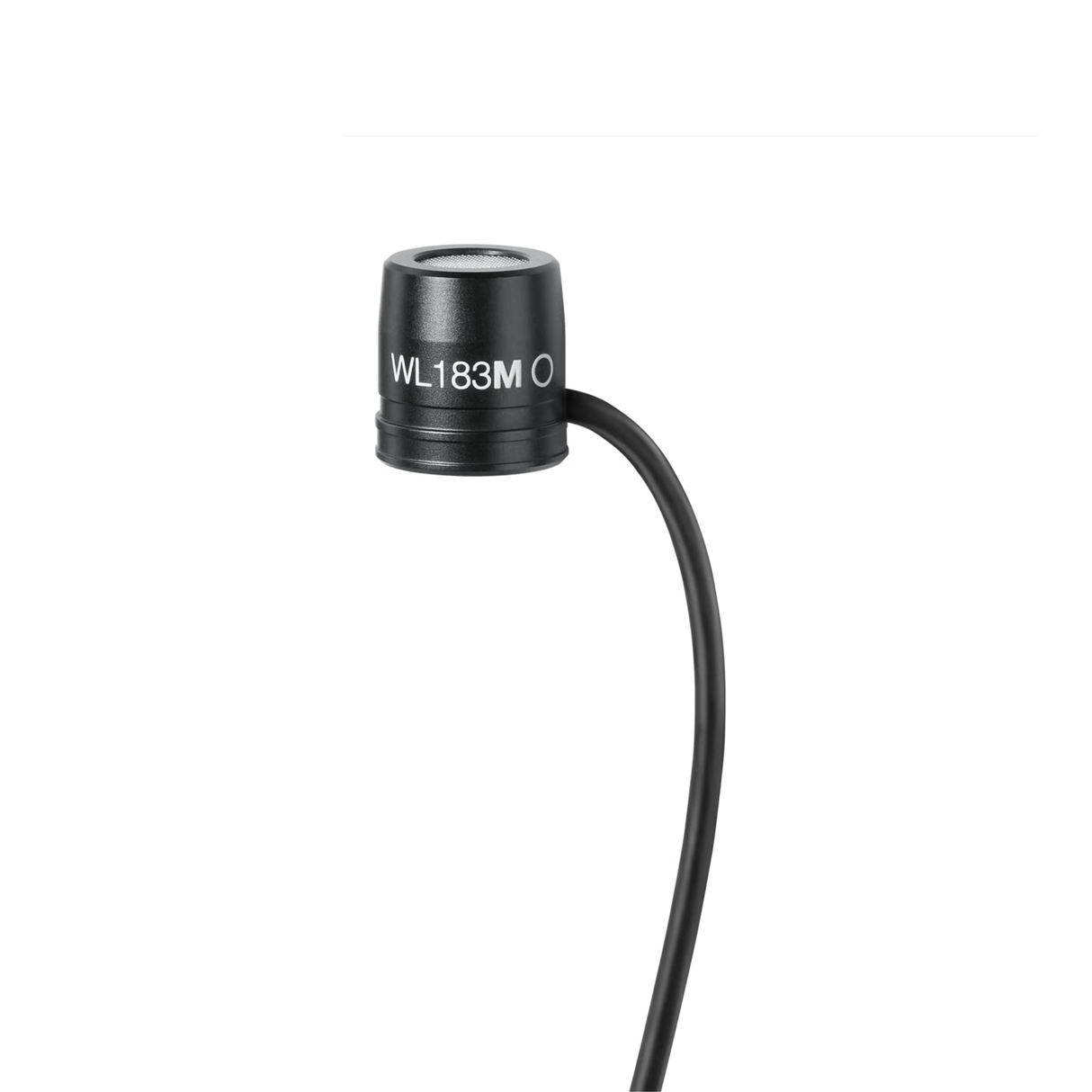 Shure WL183MB/O-LM3 Low-profile Omnidirectional Lavalier Microphone, Lemo, black