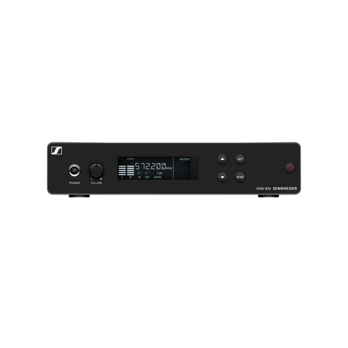 Sennheiser XSW IEM SR (E) Single half-rack stereo UHF transmitter, rugged metal housing – part of