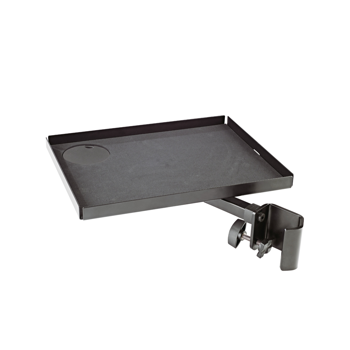 K&M 12227 tray for tube diameter between 25 and 42mm, black
