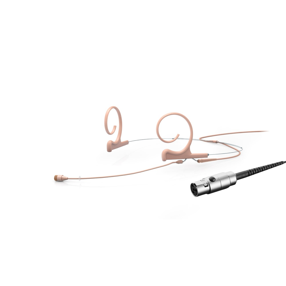 DPA 4266 CORE Omni Flex Headset Mic, 90 mm Boom, Beige, TA4F Mini-XLR