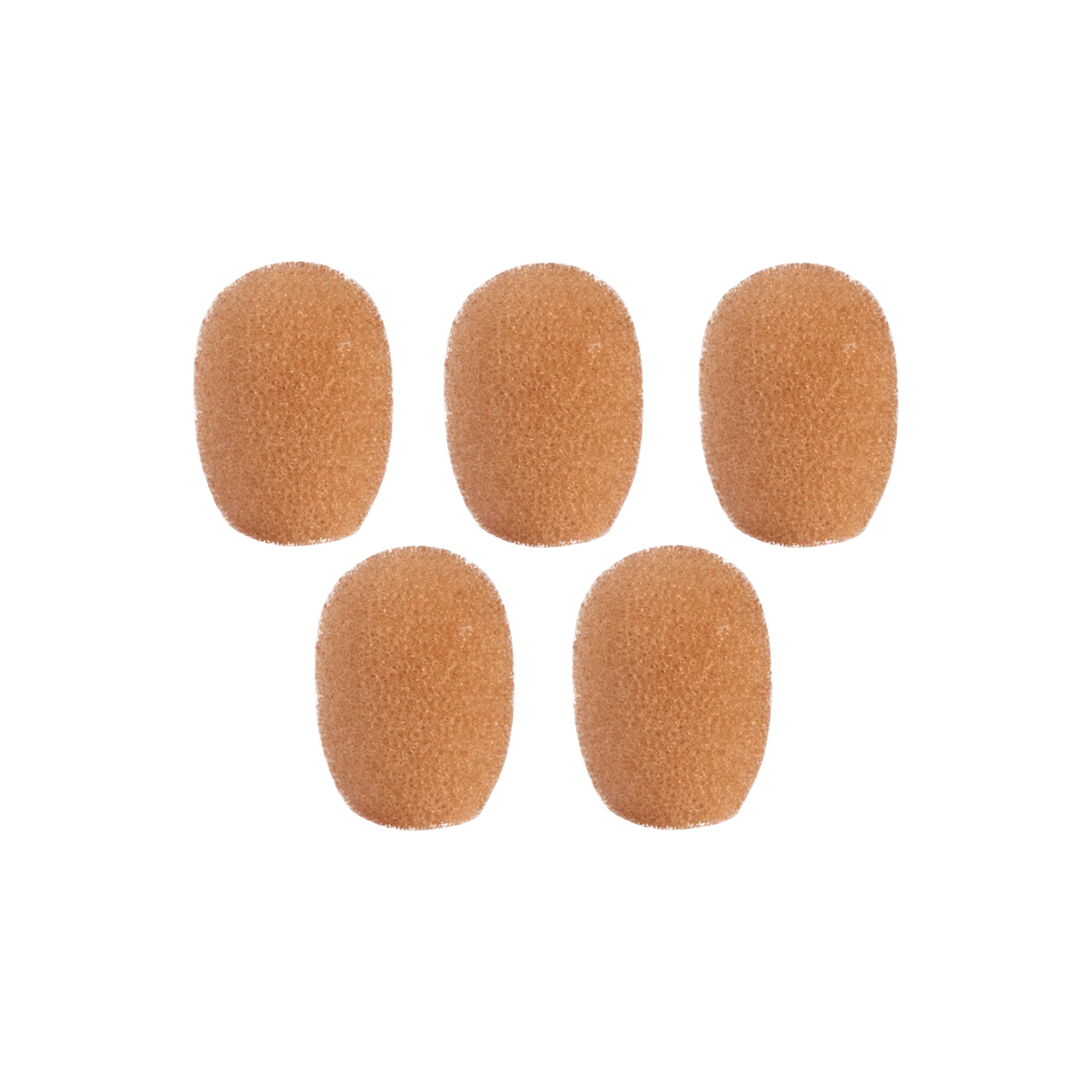 Shure TwinPlex Windscreen for TL40 Series, 5 pieces (Cocoa)