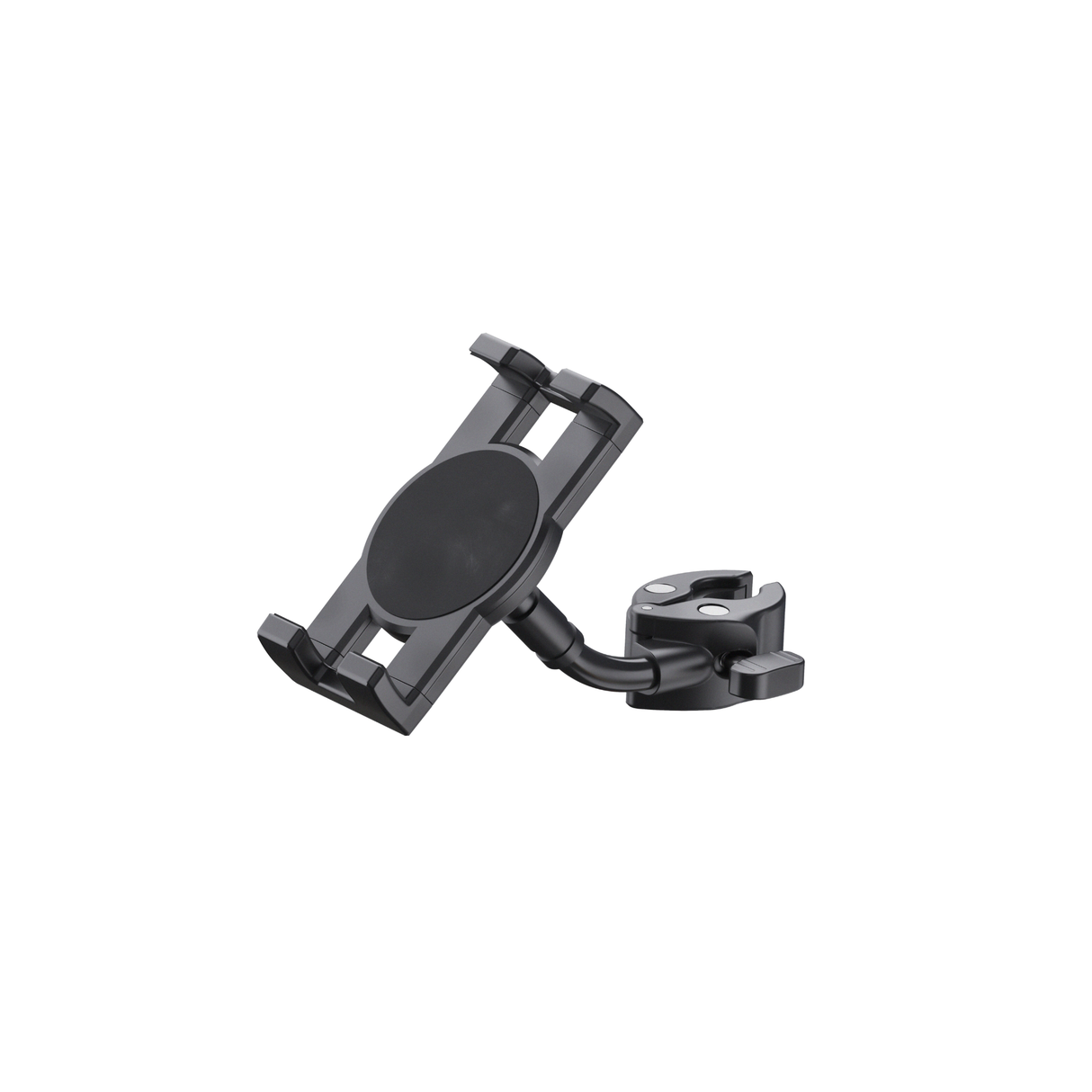 K&M 19764 Smartphone/Tablet PC holder, black
