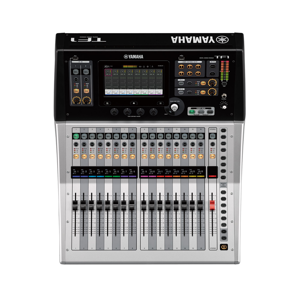 Yamaha TF1 Digital mixing console, 32 + 2 St & 2 Return, 20 AUX buses + Stereo + Sub, 8 DCA groups