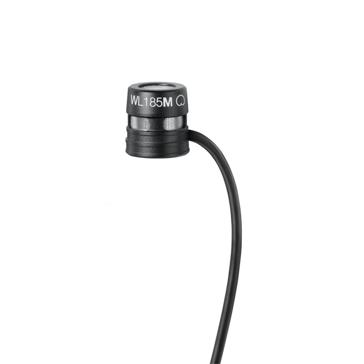 Shure WL185MB/C-TQG Low-profile Cardioid Lavalier Microphone, TQG, black