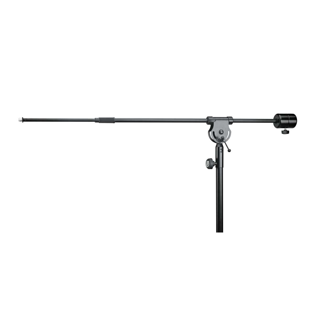 K&M 21232 extendable boom arm with 3/8" or 5/8" microphone thread