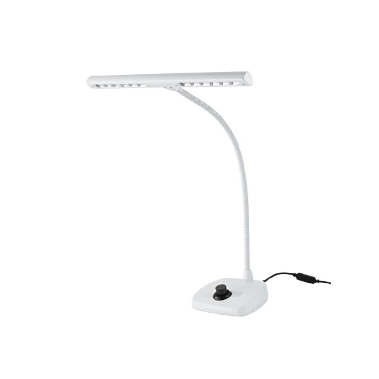 K&M 12298 LED piano lamp, white