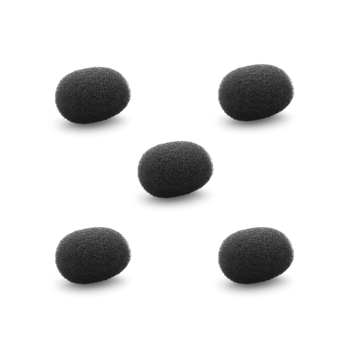 DPA Subminiature Foam Windscreen, Black, 5 pcs