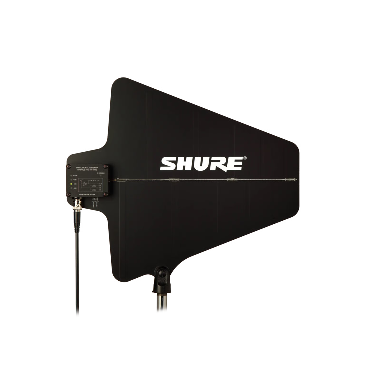 Shure UA874 UHF Active Directional Antenna, 470-698 MHz