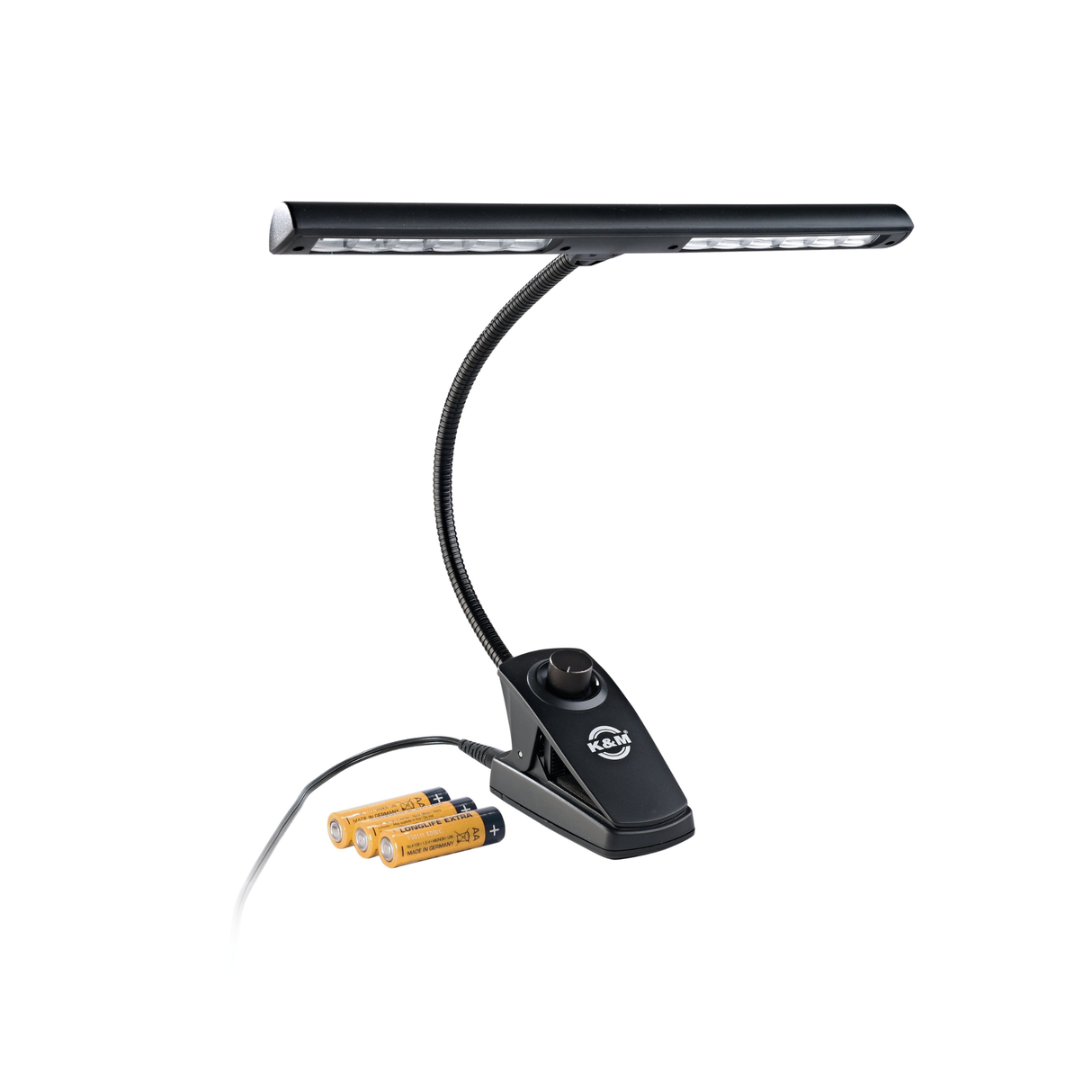 K&M 12295 music stand light, black (UK version of 12295-018-55)