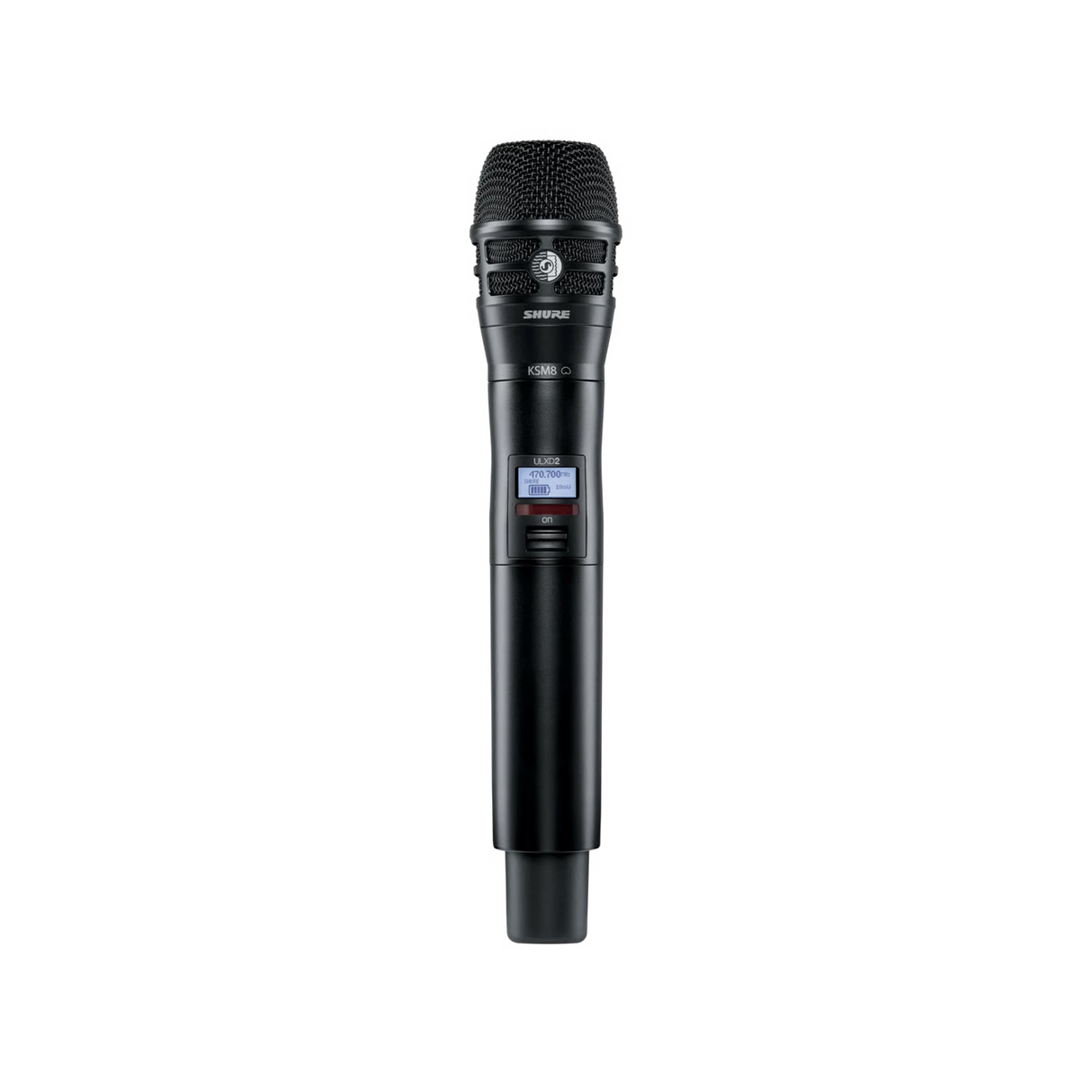 Shure ULXD2/K8 Digital Handheld Transmitter with KSM8 Capsule, black (606-670MHz)
