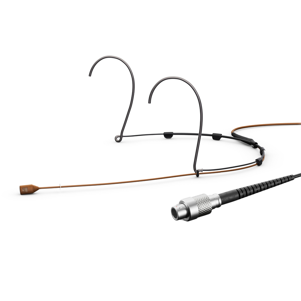 DPA 4088 CORE Directional Headset Mic, Brown, 3-pin LEMO
