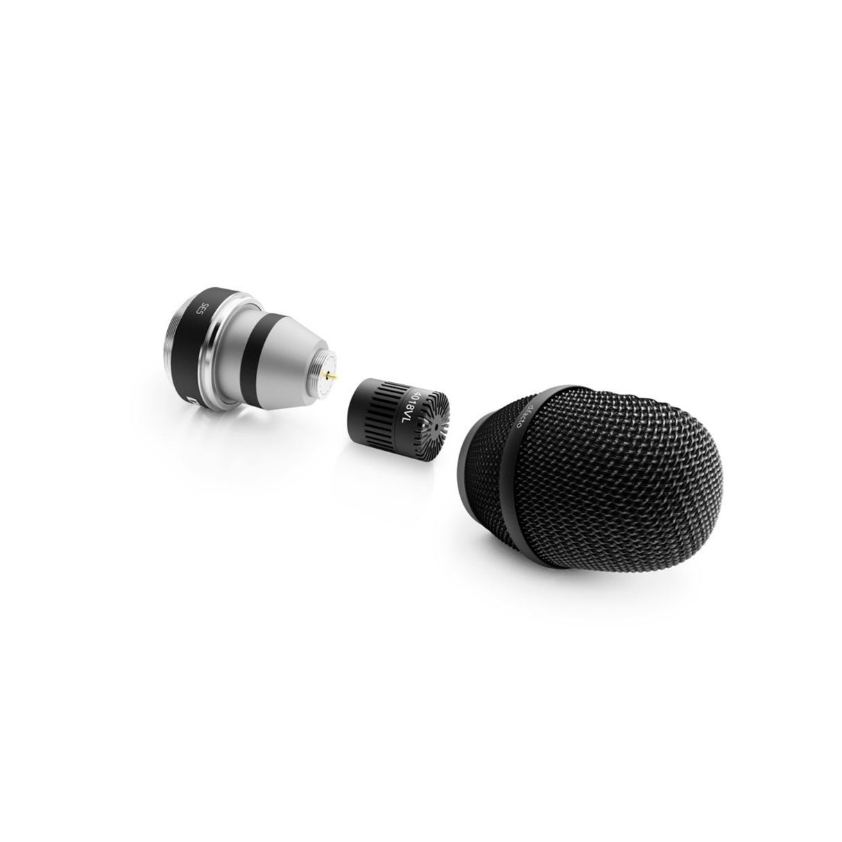 DPA d:facto™ 4018VL Linear Supercardioid Mic, SE5 Adapter (Sennheiser 5200), Black