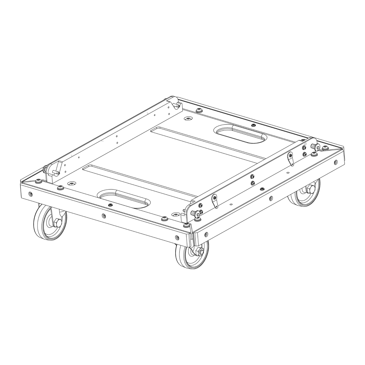 Meyer Sound MCF-750 CASTER FRAME KIT