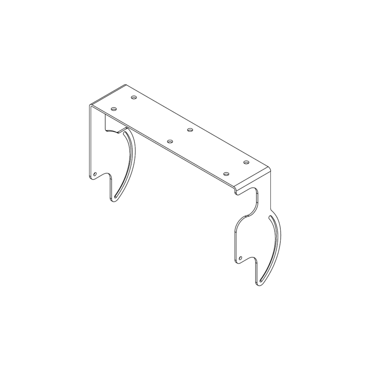 EM Acoustics IB-M-C12 Installation bracket for M-C12, Black