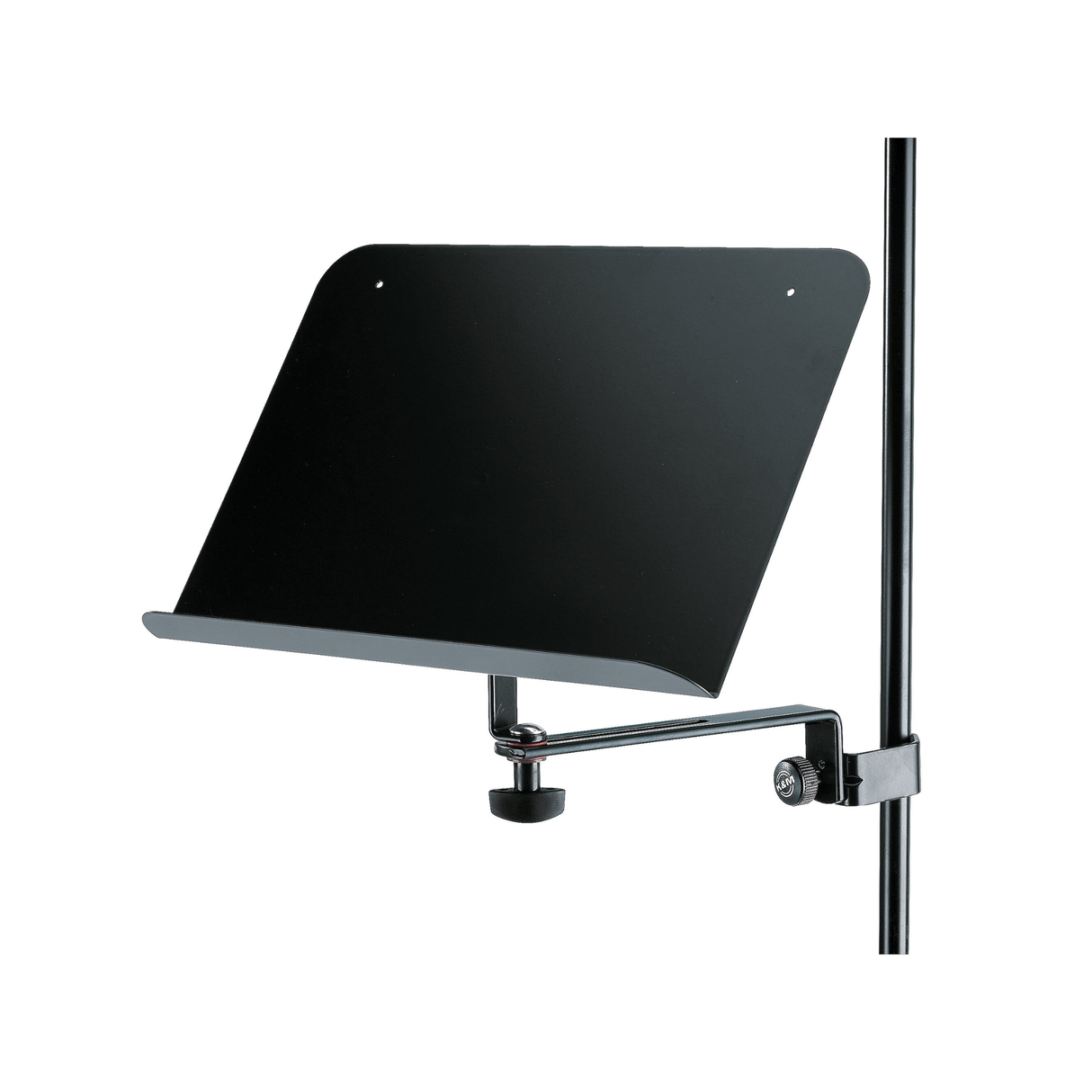K&M 115/2 music and note holder, black
